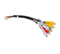 ciciTree Harnais de câbles AV RCA 12Pin pour Pioneer AVH241EX DMH130BT DMH240EX DMH340EX