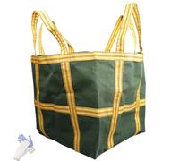 CiCixixi Sac de Levage en Nylon, Sacs de Levage durables et réutilisables, Sac en Voile tissé pour Plateforme de Grue, Chariot élévateur，Charge de 500 kg, 50 x 50 x 50 cm