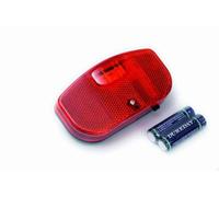 Cicli Bonin Rear Carrier 3 LED 3 Functions Luces Unisex Adulto, Rojo, Taglia Unica