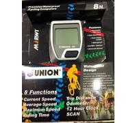 Ciclo-Ordinateur Union 8 Fonctions Vélo Bicyclette