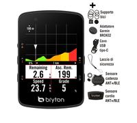 Ciclocomputer GPS Vélo BRYTON BR 550 D Cardio + Cadence