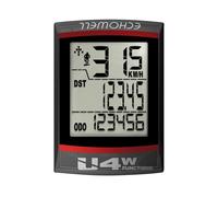 Ciclocomputer U4 Sans Fil Noir 304351005 ECHOWELL Vélo Compteur De Kilomètres