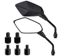 CICMOD Rétroviseurs latéraux avec boulons filetés M8 M10 pour moto, scooter, ATV, Dirt Bike, Cruiser