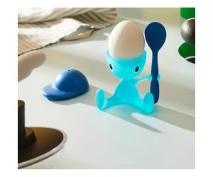 CICO Coquetier avec salière et cuillère ALESSI Bleu