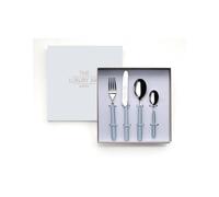 CICOGNA Coffret de 4 couverts inox enfant Bleu clair