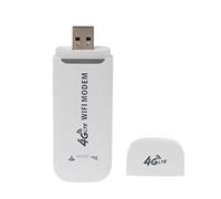 Cicony Modem USB 4G LTE, 150 Mbit/s USB sans fil adaptateur de carte réseau WiFi Hotspot routeur pour ordinateur de bureau, ordinateur portable