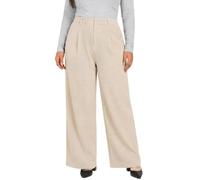 Cicy Bell Pantalon grande taille pour femme en tissu gaufré | Taille haute, jambe large, ample, élégant, surdimensionné, pantalon palazzo décontracté avec poches