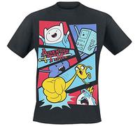 CID Adventure Time - Pop Art T-Shirt Homme Multicolore FR : XXL (Taille Fabricant : XXL)