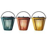 CID DECO-Luminaire solaire de balcon - diamètre 14 x H 15 cm