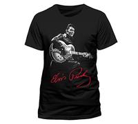CID Elvis Presley - Signature T-Shirt Homme Multicolore FR : M (Taille Fabricant : M)