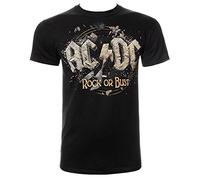 AC/DC Pull sans manches Vd-peacdc40 Noir Small Homme