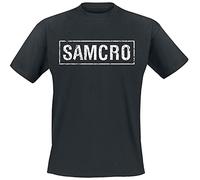 CID Sons of Anarchy - Samcro Banner T-Shirt Homme Multicolore FR : XXL (Taille Fabricant : XXL)
