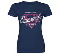 CID Supergirl T-Shirt Homme Bleu FR : M (Taille Fabricant : M)