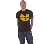 CID WU Tang Clan T-Shirt à Manches Courtes avec Logo WU Tang Clan pour Homme, Noir, XXL