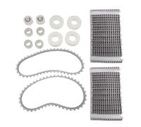Cidegoo Compatible avec le kit de pièces d'entretien Dolphin Pool Cleaner, y compris les courroies de transmission, les roues d'escalade et les brosses