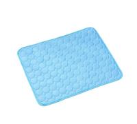 Cidegoo Tapis de refroidissement d'été pour animaux de compagnie : tapis en bambou respirant pour chiens et chats, multi-usage comme protection de canapé, lit de sol pour temps chaud