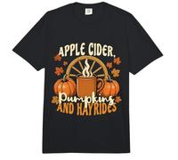 Cidre de Pomme Citrouille Hayrides Saison de cueillette de Pommes Mignon Automne Comfort Colors Adult Heavyweight T-Shirt