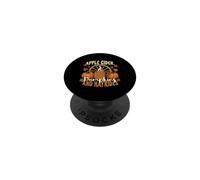 Cidre de Pomme Citrouille Hayrides Saison de cueillette de Pommes Mignon Automne PopSockets PopGrip Adhésif