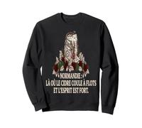 Cidre Normand Esprit Fort Amoureux de la Normandie Sweatshirt