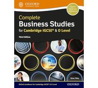 Complete Business Studies for Cambridge IGCSE and O Level by Catherine Dolan Catherine Dolan (Auteur)