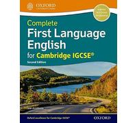 Cie Complete Igcse First Language English 2nd Edition Book: With Website Link