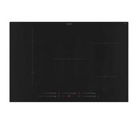 CIE854MCBB - Plaque de cuisson induction 5 feux, largeur 77 cm en verre couleur noir