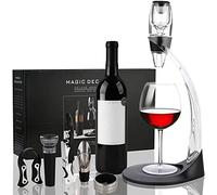 Cieex Aérateur à Vin avec Support Bras Coffret, Décanteur à Vin Coupe-capsule de Vin, Bouchon à Vin, idee cadeau pour Amateurs de Vin