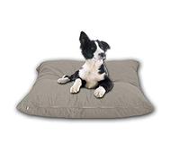 Cieffepi Home Collections FIDO Coussin déhoussable pour chiens, chats et animaux domestiques en différentes couleurs et tailles (80 x 80 x 21 cm, Beige)