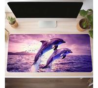 Ciel Bleu Tapis de Souris de Jeu, 160 x 80cm XXL Tapis Souris Gaming Grand, Antidérapant Étanche, iExtended Long Clavier Mouse Pad XXL, Accessoire Bureau, pour Gamer, Ordinateur, PC PjY2525 Y-A