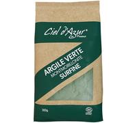 Ciel d'Azur en Provence - Argile Verte Montmorillonite, Surfine - A Forte Activité - Masques Purifiants, pour Peaux Grasses - 100% d'Origine Naturelle - Fabriqué en France - 300 g