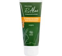 Ciel D'azur Labs - Crème Lavante Bio Pur¿Aloé - Aloé Arborescens Natif & Aloé Vera Bio - Corps - Hydratation Intense - Certifié Bio Cosmos Organic - 98% D'origine Naturelle - Tube 200 Ml