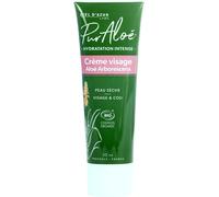 Ciel D'azur Labs-Crème Visage Bio Pur`Aloé-Aloé Arborescens Natif-Hydratation Intense,Visage Et Cou-Certifié Bio Cosmos Organic-98,8% D'origine Naturelle-Tube 50 Ml