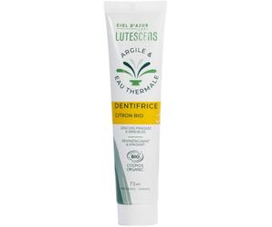 CIEL D'AZUR LABS - Dentifrice à l'Argile et à l'Eau Thermale - Citron - Bio - 75 ml