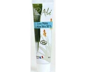 Ciel d'Azur Pur Aloé Crème Mains Bio à l'Aloé Vera 50% 100ml