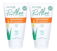 CIEL D'AZUR PurAloé Gel Exfoliant Gel(S) 2x150 ml