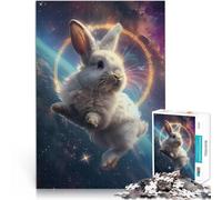 Ciel de Lapin Puzzle de 1000 pièces pour Adultes Entraînez Votre Cerveau et Vos Mains est idéal comme Cadeau pour Toute la Famille 38x26cm