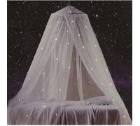 Ciel de lit avec étoiles fluorescentes, brille dans le noir, excellent cadeau pour bébé, enfants, garçons, filles, fille.,