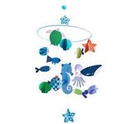 Ciel de Lit bébé Djeco Mobile Animaux Marins Multicolore G