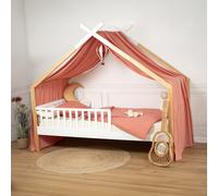 Sevira Kids - Ciel de lit cabane, Toile en Gaze de Coton, Jeanne Made in France