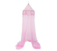 Atmosphera Ciel de lit enfant « Mademoiselle » rose 250 x 60 cm