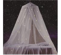 Ciel de lit étoile fluorescente qui brille dans le noir, excellent cadeau pour bébé, enfants, garçons, filles et filles. Ciel de