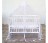 Ciel de lit moustiquaire universel blanc