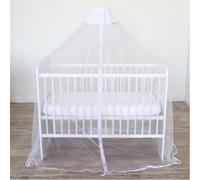Ciel de lit moustiquaire universel blanc