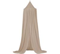 Jollein Moustiquaire Vintage, 245 cm Hauteur, Nougat