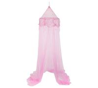 Atmosphera Ciel de lit enfant « Mademoiselle » rose 250 x 60 cm