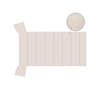 Ciel de toit blanc pour VW Transporter T25