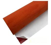 Ciel De Toit Voiture Tissu De Garniture Toit Voiture, Synthétique Collant Auto-adhésif for Décoration Rembourrage Intérieur(Orange,40cm x 140cm)
