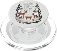 Ciel et Nature chantent : étoiles et Animaux crèche de Noël PopSockets PopGrip pour MagSafe