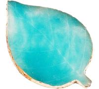 Ciel Étoilé Bleu Feuille En Forme De Résine Nail Art Palette Gel Vernis Couleur Mélange Palette Nail Dessin Peinture Plaque Présentoir Diy Manucure Outil Pour Peindre, Placer Des Choses, Faire Des Ong