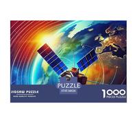 Ciel étoilé Cosmique 1000 Pièces Puzzle pour Adultes Jeu Stimulant Puzzle Anti-Stress Entraîner La Mémoire du Cerveau pour Toute La Famille, Cadeaux pour Femmes, Cadeaux pour Hommes 38x26cm/1000pcs